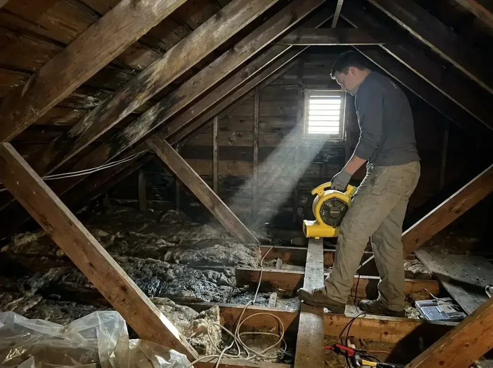attic-water-damage-drying-proc-007 — frequently asked questions, Emergency Water Extraction & 24/7 Flood Response in Garfiel…